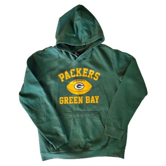 NFL Team Apparel Other - Unisex GREEN BAY PACKERS NFL Team Apparel Football Hoodie Sweatshirt SZ 18 XL